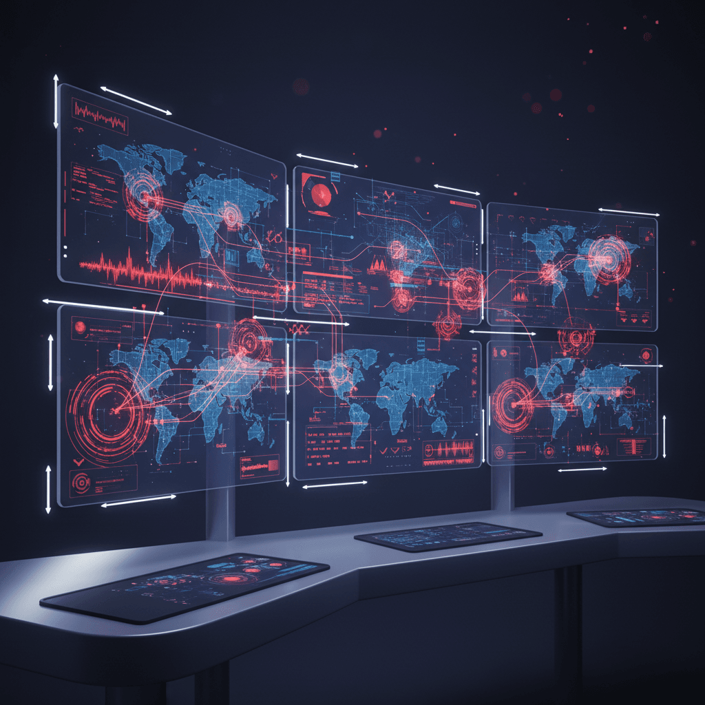 Ransomware attack simulation dashboard